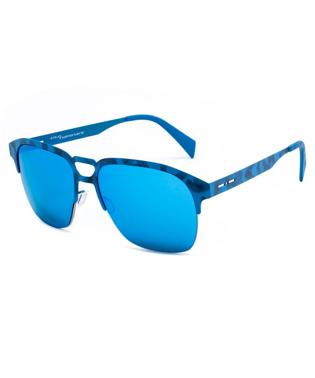 Italia Independent Blue Metal Sunglasses