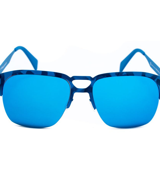 Italia Independent Blue Metal Sunglasses