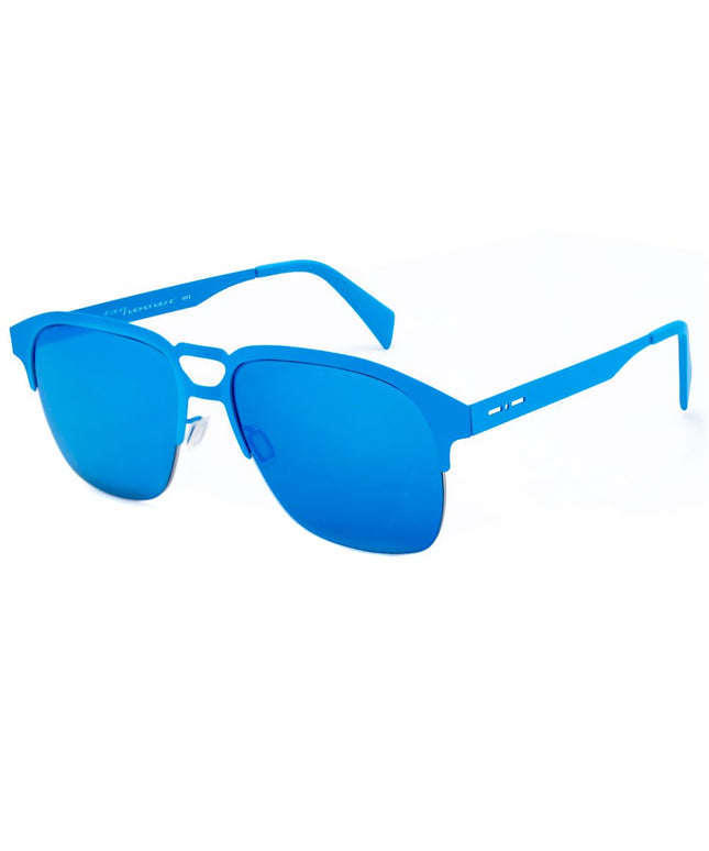 Italia Independent Blue Metal Sunglasses