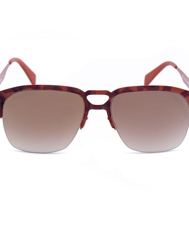 Italia Independent Brown Metal Sunglasses