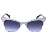 Italia Independent Silver Metal Sunglasses
