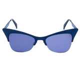 Italia Independent Blue Metal Sunglasses