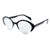 Italia Independent Black Metal Sunglasses