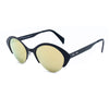 Italia Independent Black Metal Sunglasses