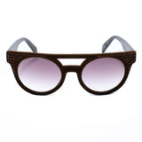Italia Independent Brown Acetate Sunglasses