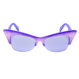 Italia Independent Purple Acetate Sunglasses