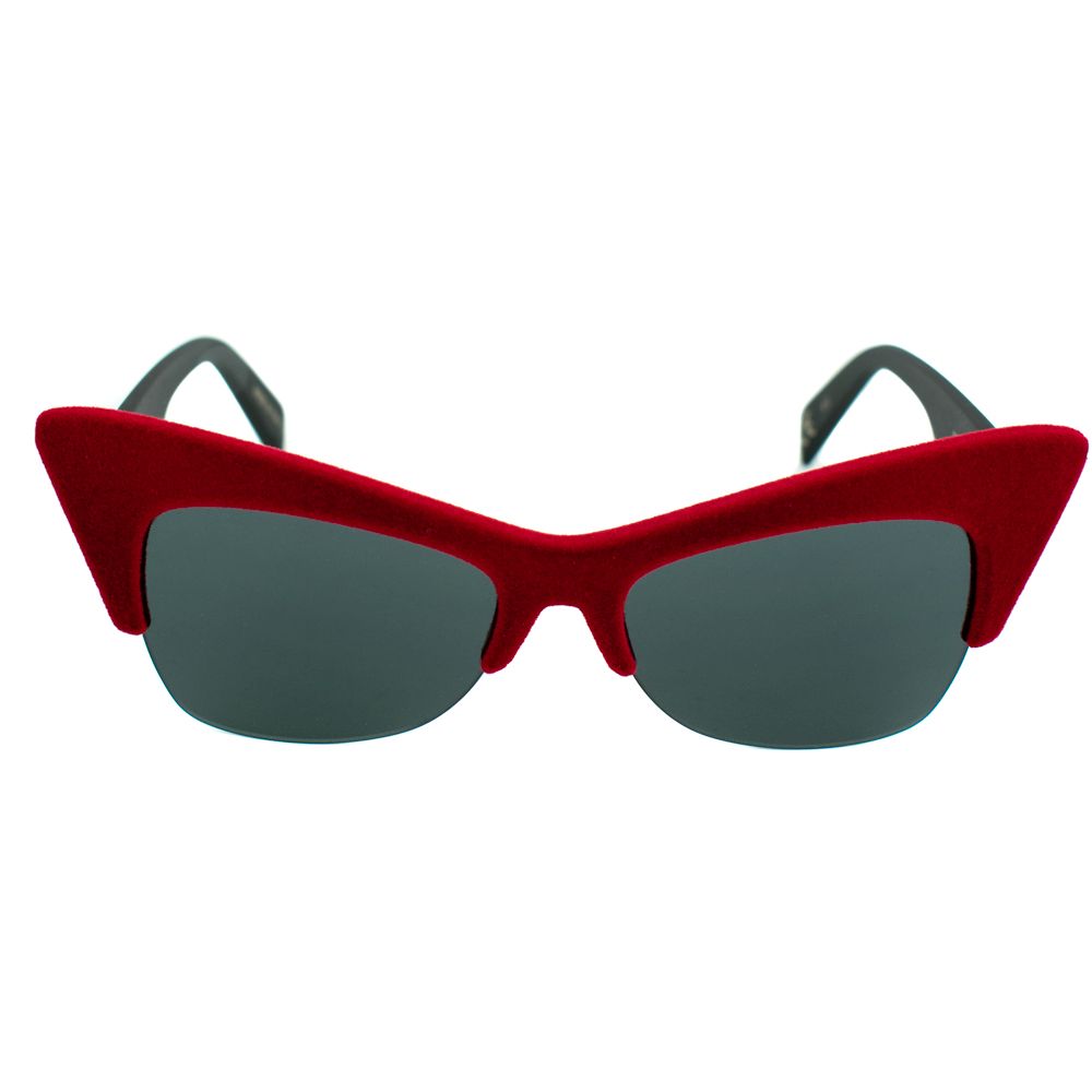 Italia Independent Red Acetate Sunglasses