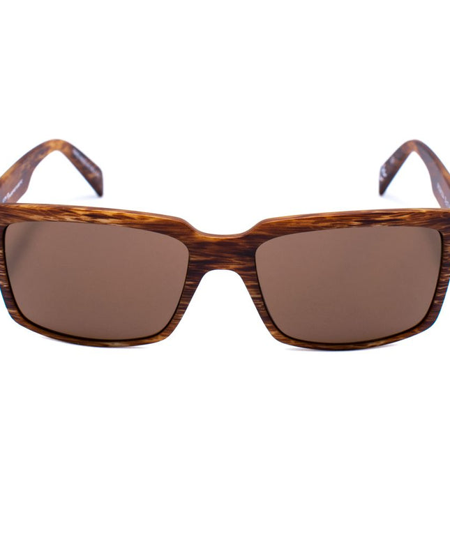 Italia Independent Brown Acetate Sunglasses