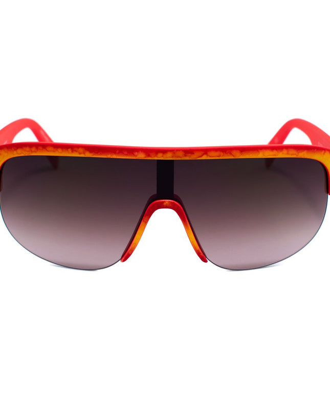 Italia Independent Red Acetate Sunglasses