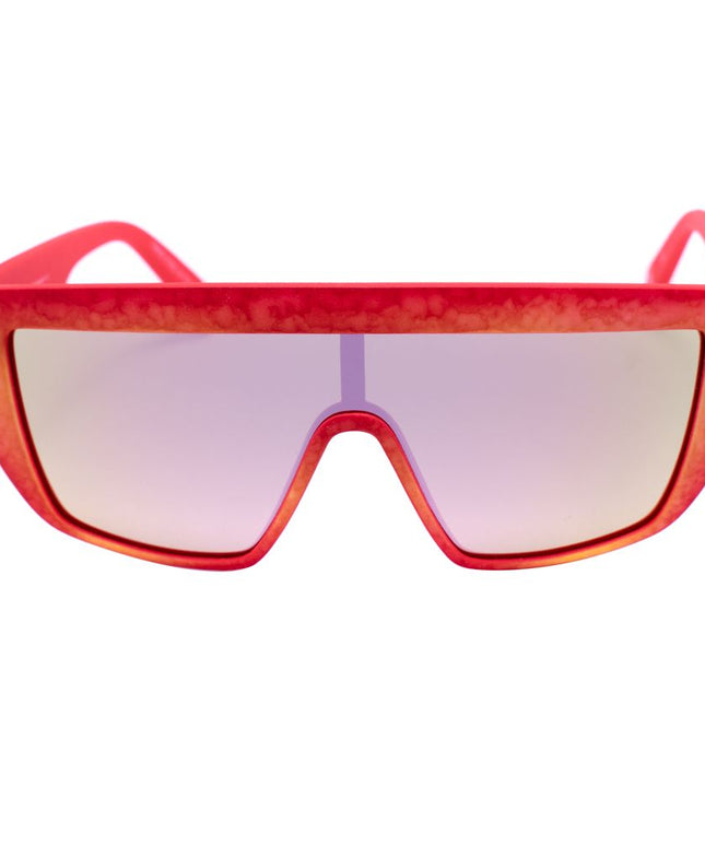 Italia Independent Red Acetate Sunglasses