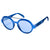 Italia Independent Blue Acetate Sunglasses