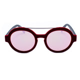 Italia Independent Bordeaux Acetate Sunglasses