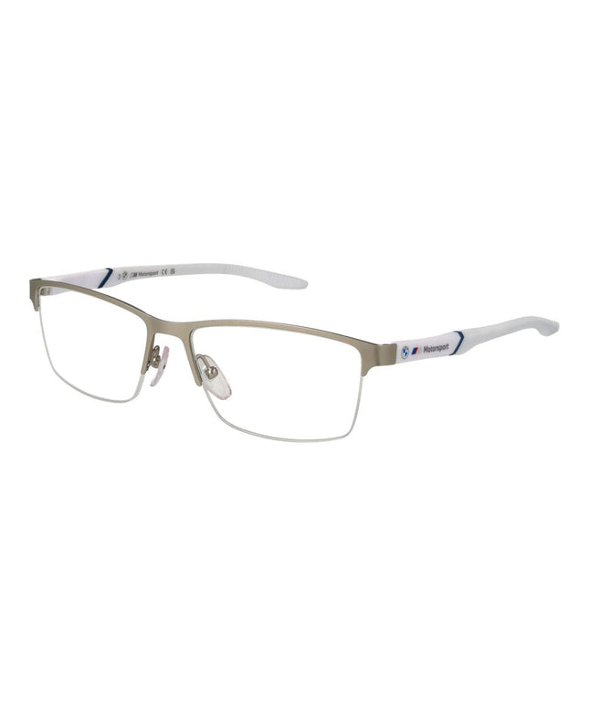 BMW Motorsport Silver Men Glasses Frame