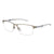 BMW Motorsport Silver Men Optical Frames
