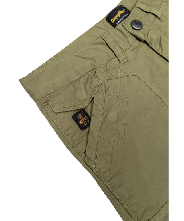 Refrigiwear Green Cotton Bermuda