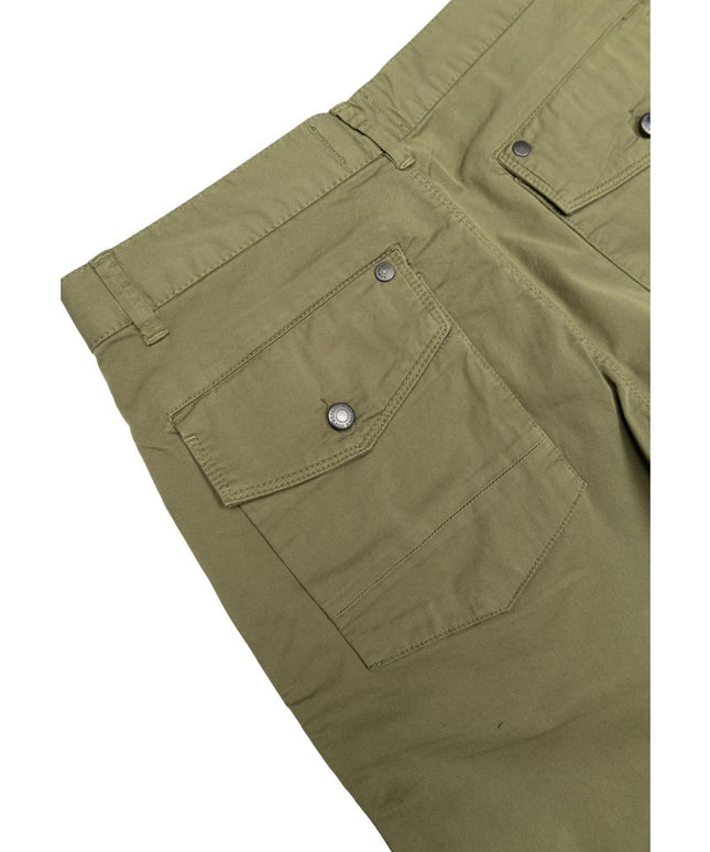 Refrigiwear Green Cotton Bermuda