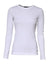 Dolce & Gabbana White Cotton Knit Round Neck Long Sleeves T-shirt