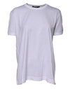 Dolce & Gabbana White Cotton Goodluck 2022 Crew Neck T-shirt