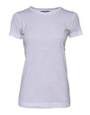 Dolce & Gabbana White Cotton Crew Neck Short Sleeves T-shirt