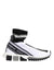Dolce & Gabbana White Black Sorrento Socks Sneakers Shoes