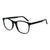 Andy Wolf Black Unisex Optical Frames