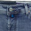 Jacob Cohen Blue Cotton Jeans & Pant