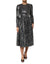 Dolce & Gabbana Black Sequined Long Sleeves Midi A-lineDress