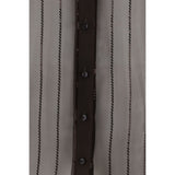 Brunello Cucinelli Brown Silk Blouse