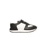 Cerruti 1881 Black Calfskin Men Sneaker