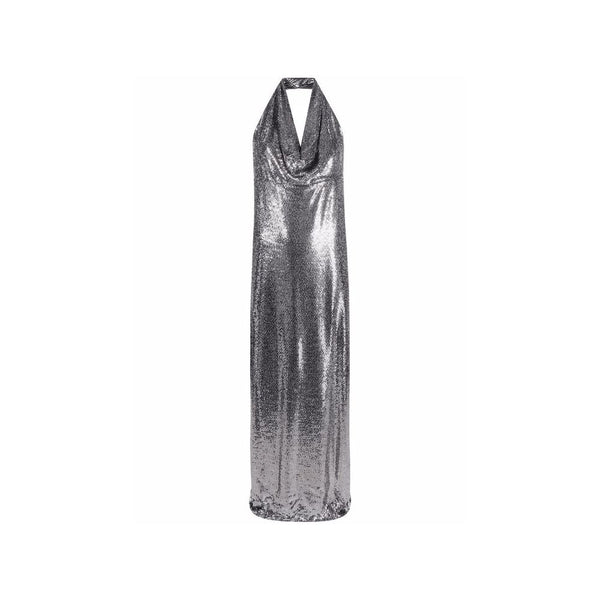 BLANCA VITA Sequin-Embellished Long Dress