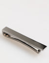 Dolce & Gabbana Silver Tone Brass Logo Branded Men Accessory Tie Clip Bar