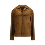 Prada Brown Leather Jacket