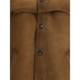 Prada Brown Leather Jacket