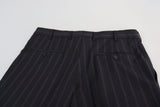 Dolce & Gabbana Gray Wool Blend Formal Trousers Pants