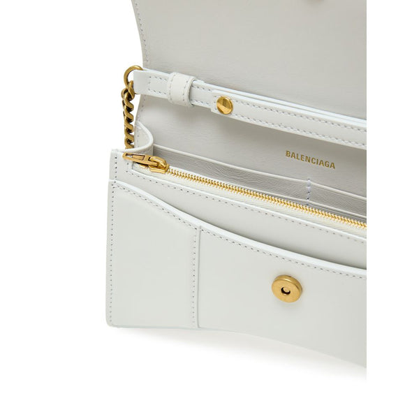 Balenciaga White Leather Shoulder Bag