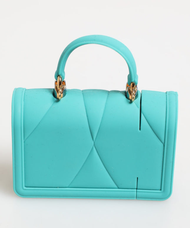 Dolce & Gabbana Turquoise Silicone Devotion Heart Cover Bag Airpods Case