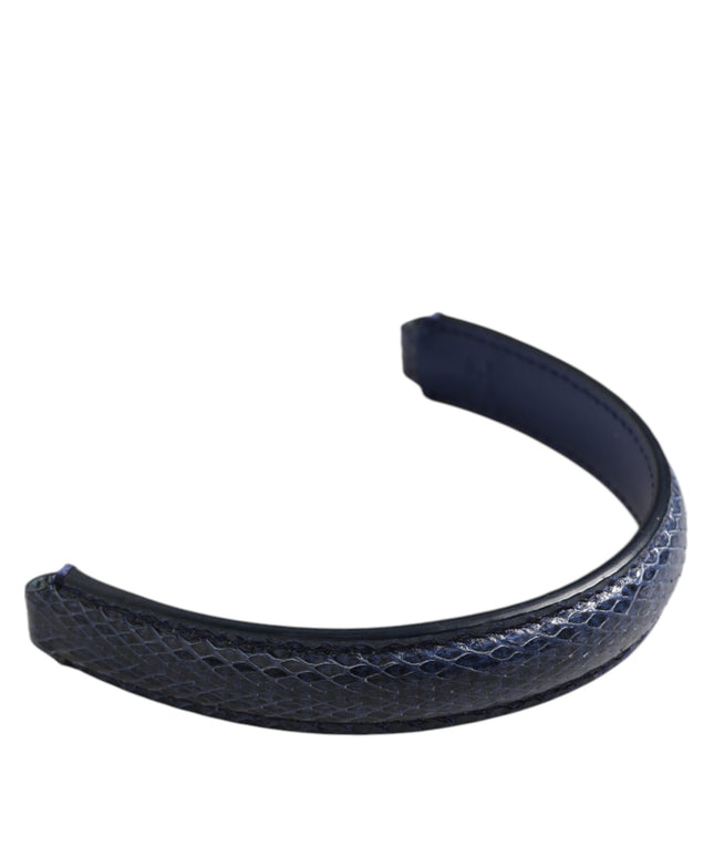 Dolce & Gabbana Blue Large Ayers Leather Bag Handle Women Shoulder Strap
