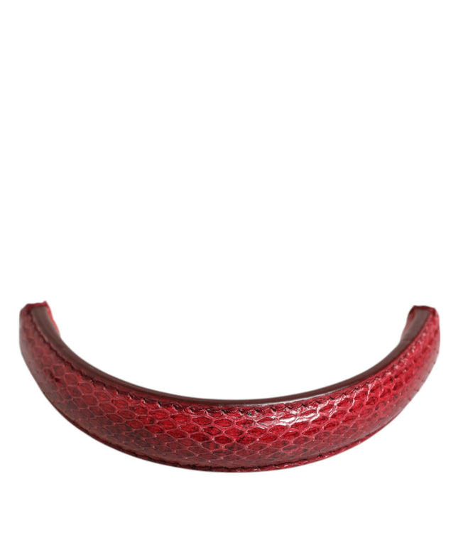 Dolce & Gabbana Red Small Ayers Leather Bag Handle Women Shoulder Strap