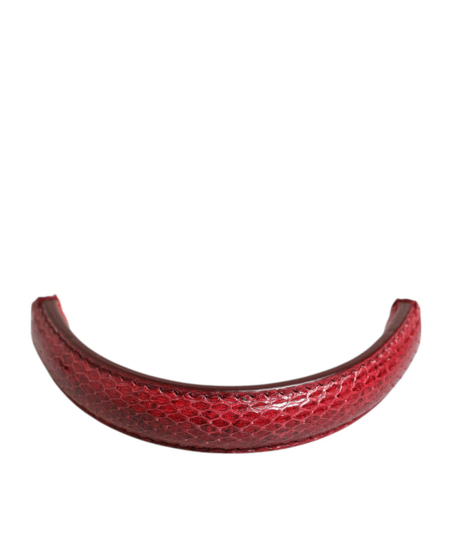 Dolce & Gabbana Red Small Ayers Leather Bag Handle Women Shoulder Strap