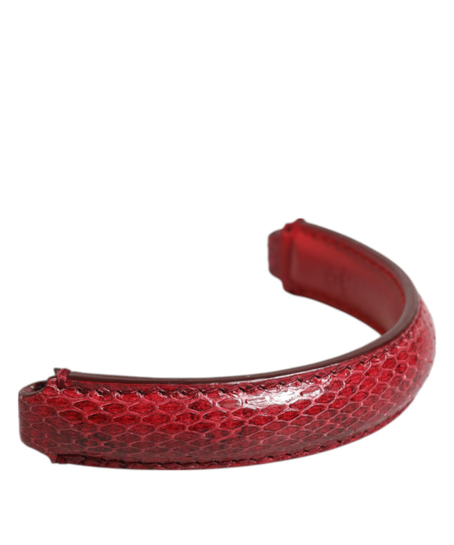 Dolce & Gabbana Red Small Ayers Leather Bag Handle Women Shoulder Strap