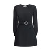 Saint Laurent Sablè mini Dress with cut nude back
