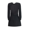 Saint Laurent Sablè mini Dress with cut nude back
