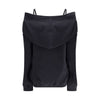MM6 Cotton Sweatshirt with dropped shoulders