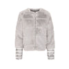 Maison Espin Gray Polyester Jackets & Coat