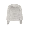 Maison Espin Gray Polyester Jackets & Coat