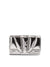 Ferrari Metal Silver GT patent leather bag with chain