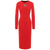 Dolce & Gabbana Red Viscose Dress