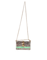 Dolce & Gabbana Multicolor PurseBox Fashion Sinner Glitter Crossbody Bag