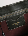 Dolce & Gabbana Multicolor Leopard Shopping Tote Shoulder Women Borse Bag