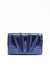 Ferrari Metal blue GT patent leather bag with chain